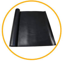 Neoprene rubber roll